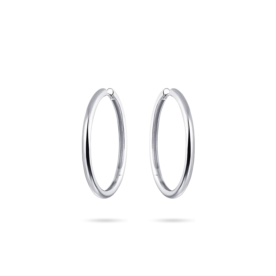 Solid Thick Hoop Earrings KCL3