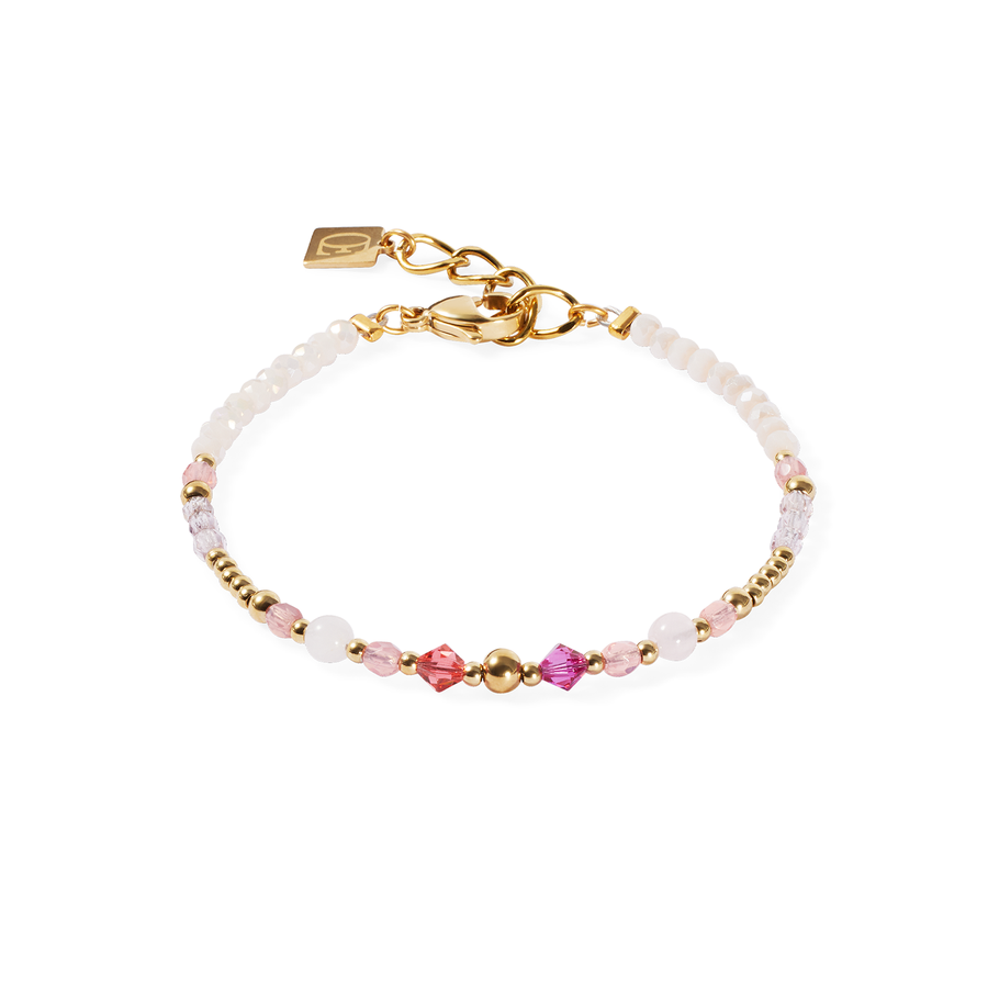 Bracelet Golden Sphere Shape Mix Rose