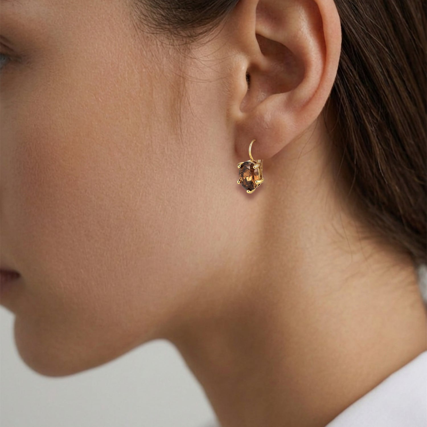 Kristy SG Brown Earrings