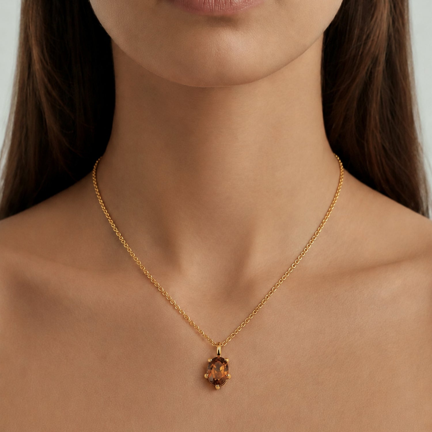 Orb SG Brown Necklace
