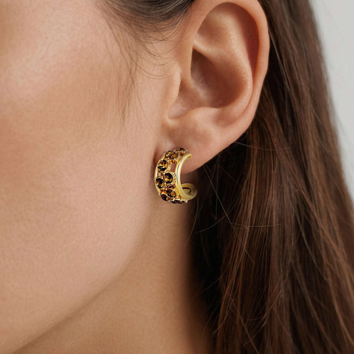 Astor SG Brown Earrings