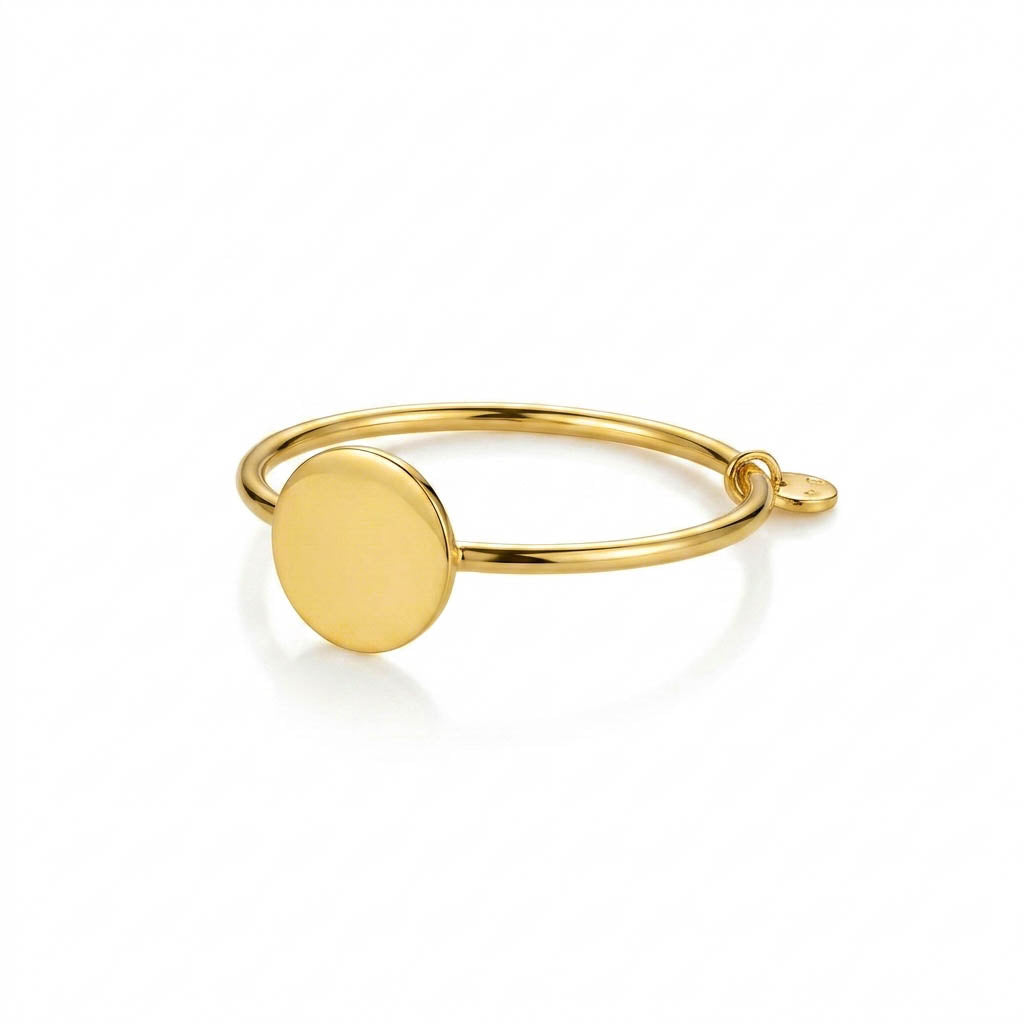 Pin 9ct Gold Ring