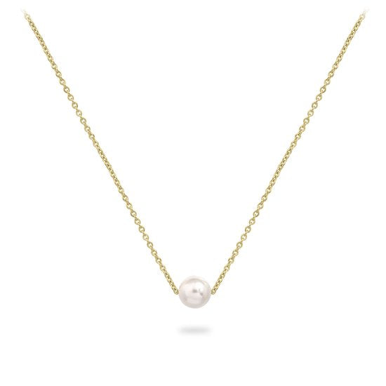 Pearl 14k Gold Necklace