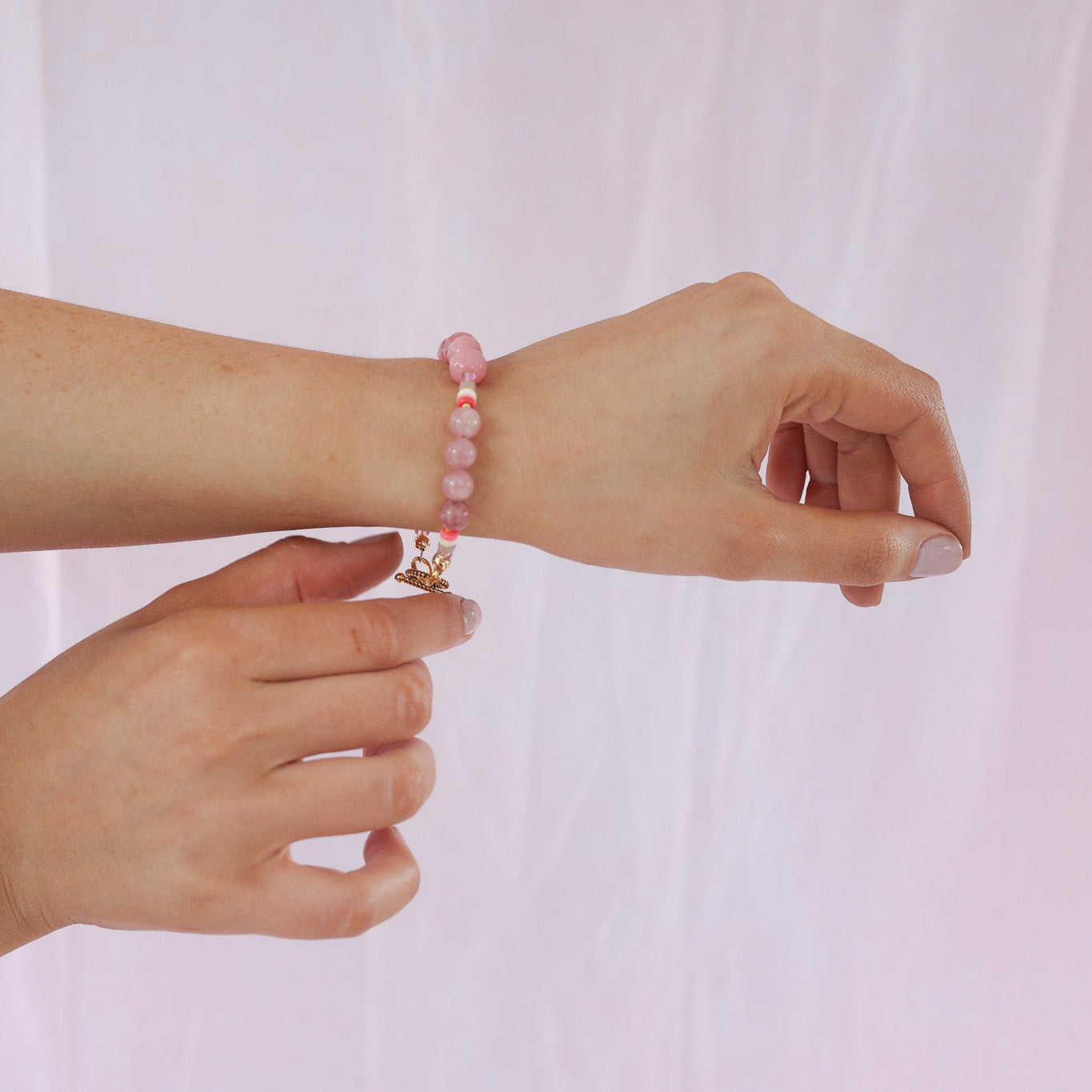 Kaleidoscope Pink Bracelet