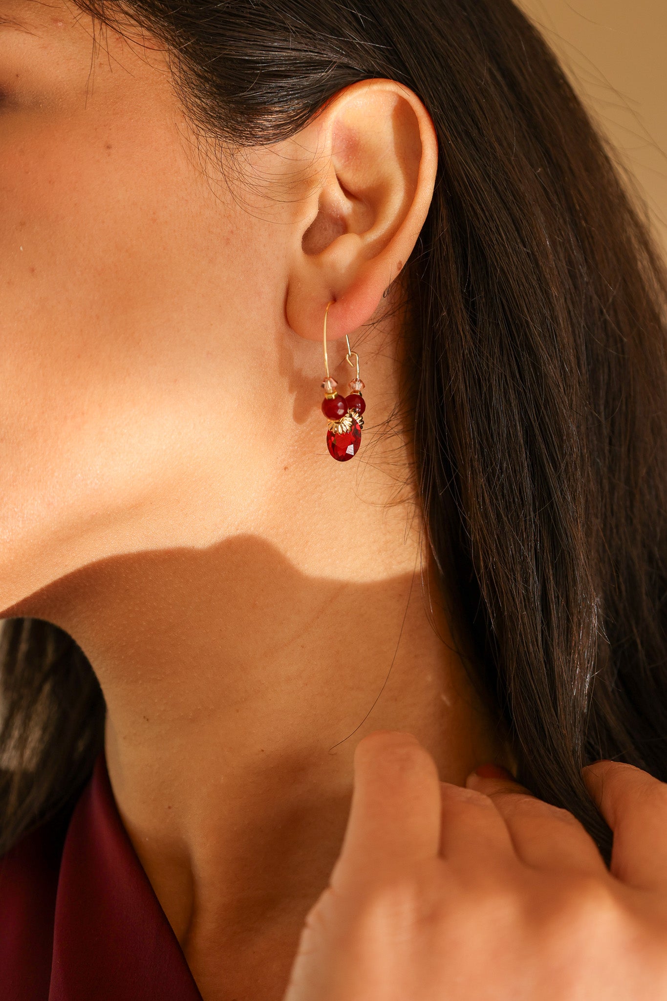 Fiora Drop Hoops