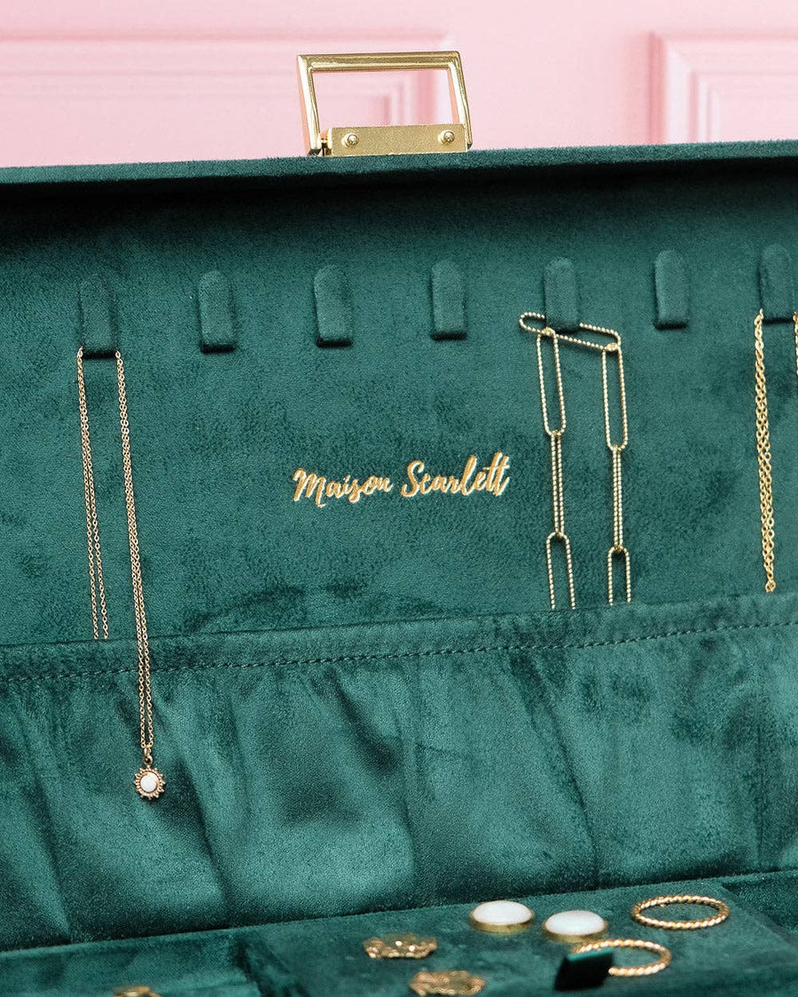 Denise velvet jewelry box