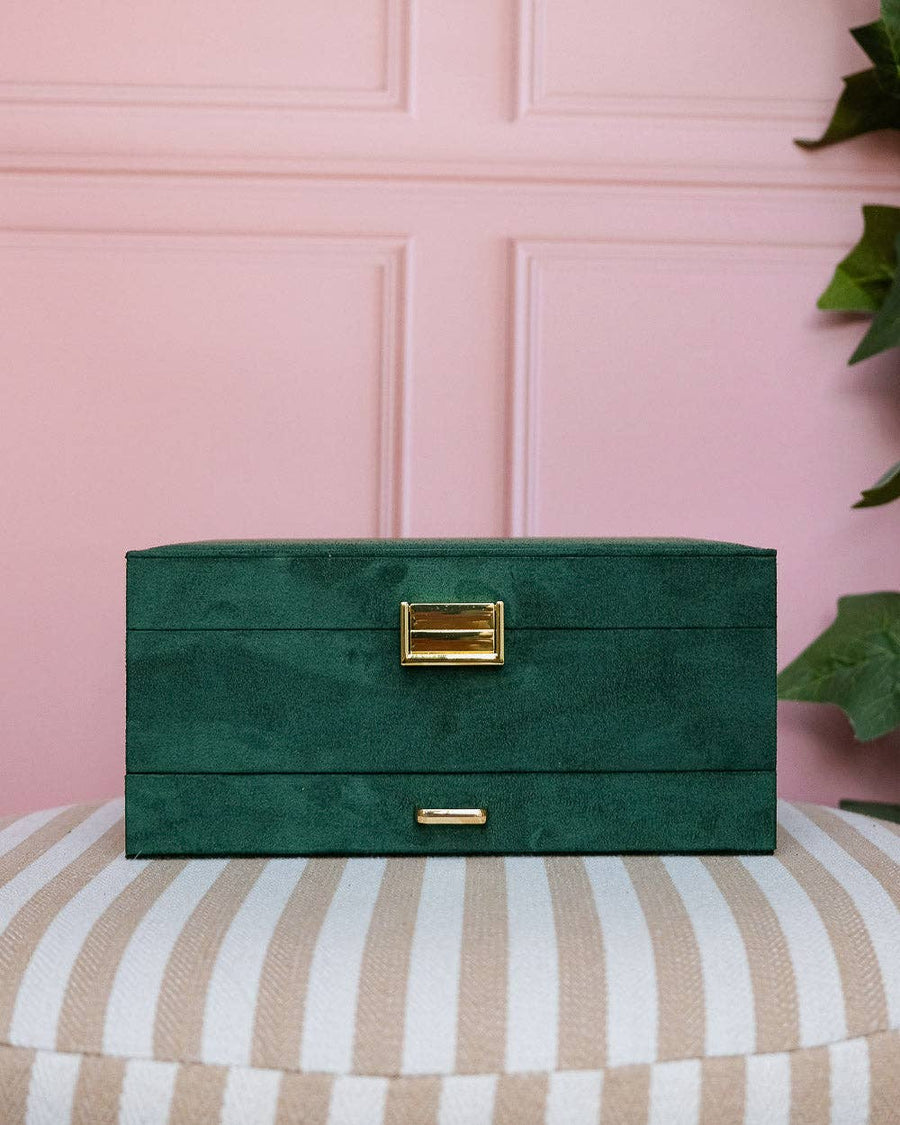 Denise velvet jewelry box