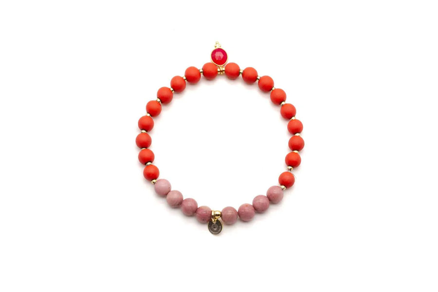 Mala Single Red Butterfly Bracelet