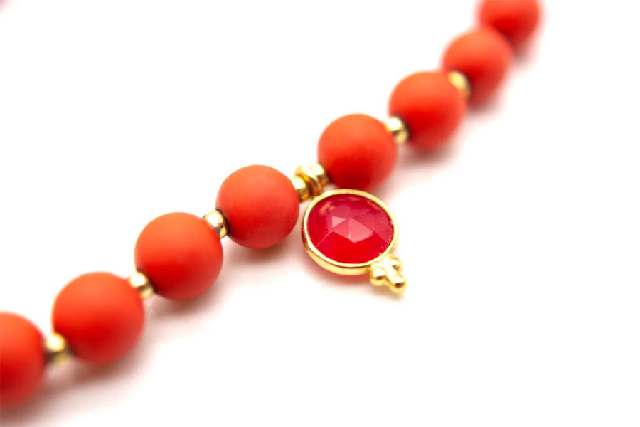 Mala Single Red Butterfly Bracelet