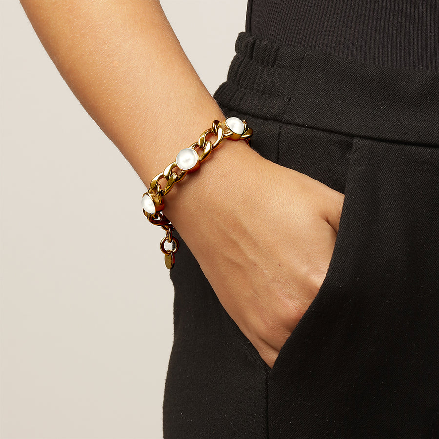 Ariane SG White  Bracelet