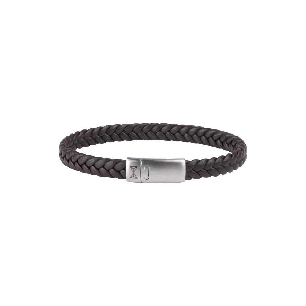Single Narrow String Brown Bracelet