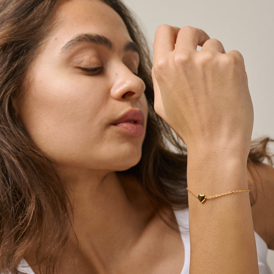 Amore Bracelet - 18k Gold Plated Recycled Sterling Silver