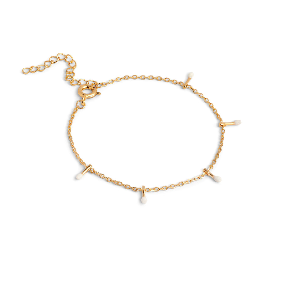 Lola Daisy Drop Bracelet