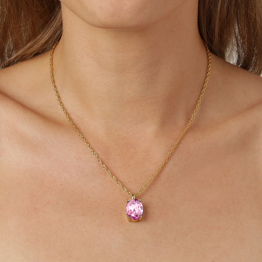 BARGA SG LIGHT ROSE NECKLACE