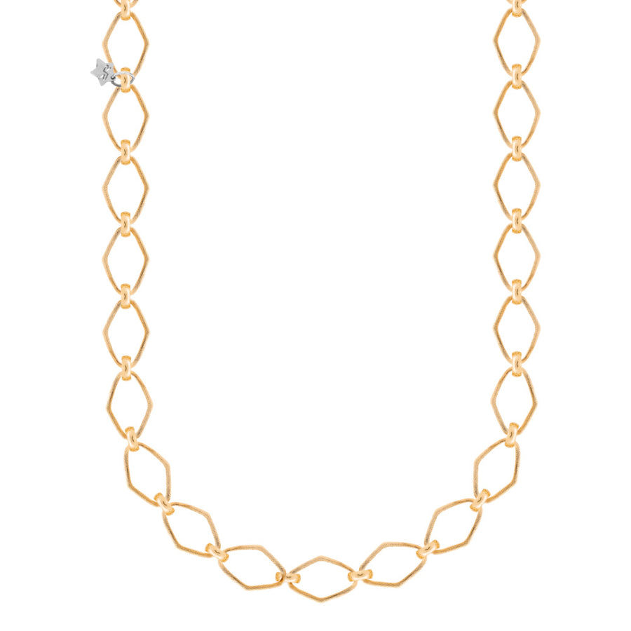 Diva Geometric Link Necklace