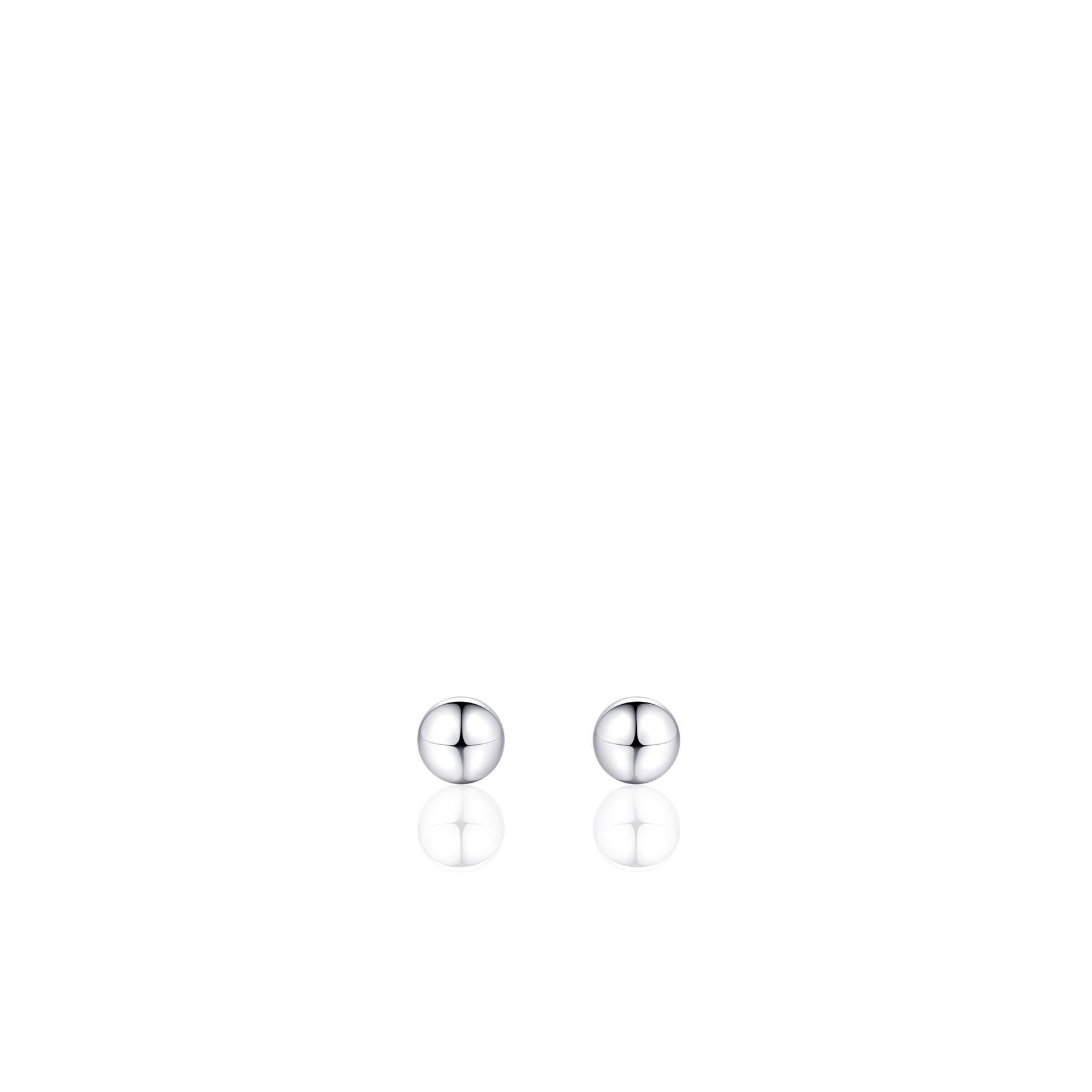 These staple simple medium ball stud earrings are an everyday staple on their own or perfect for completing your ear stack.  925 Sterling Silver. Available in Sterling Silver, Yellow Gold Plated Silver or Rose Gold Plated Silver. BO4/BO4Y/B04R