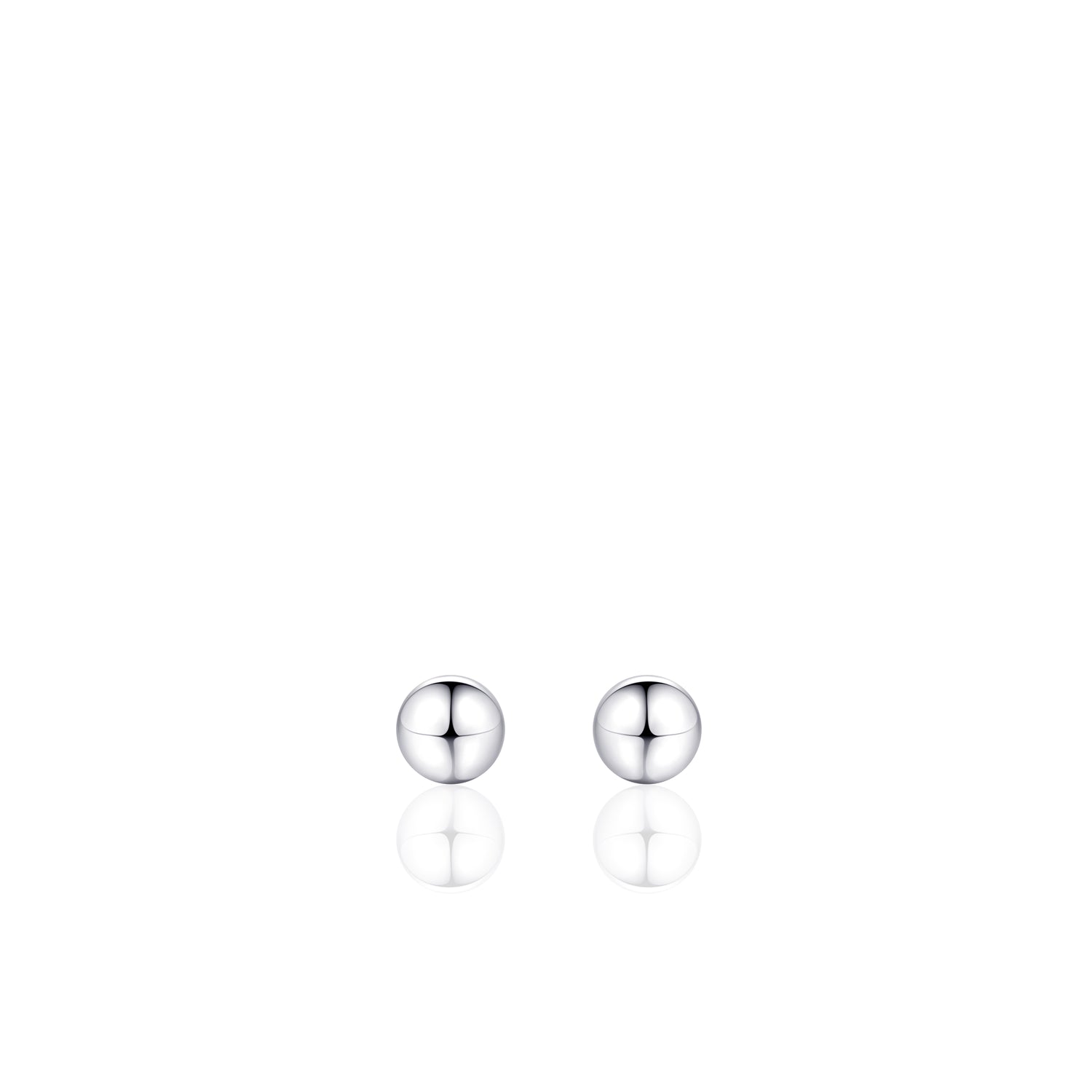 Simple Large Ball Stud Earrings