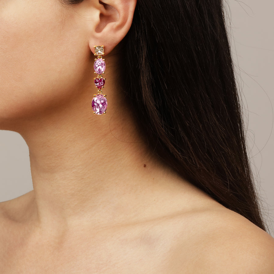 CARMEN SG ROSE EARRINGS