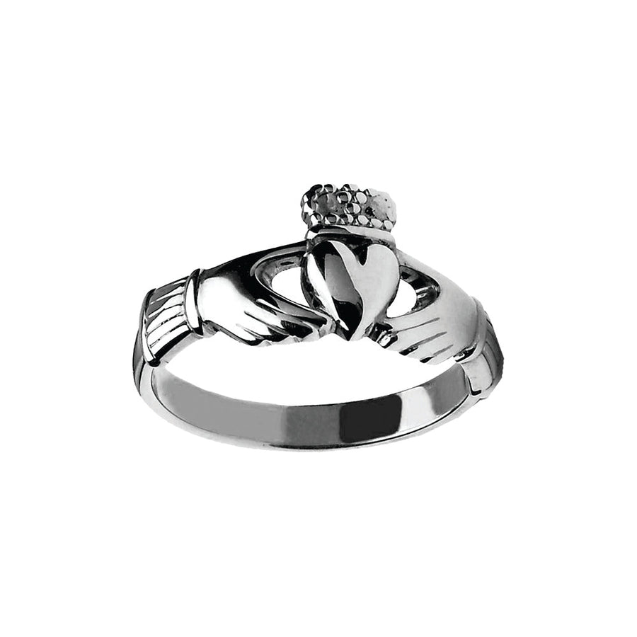 Silver Maids Claddagh Ring