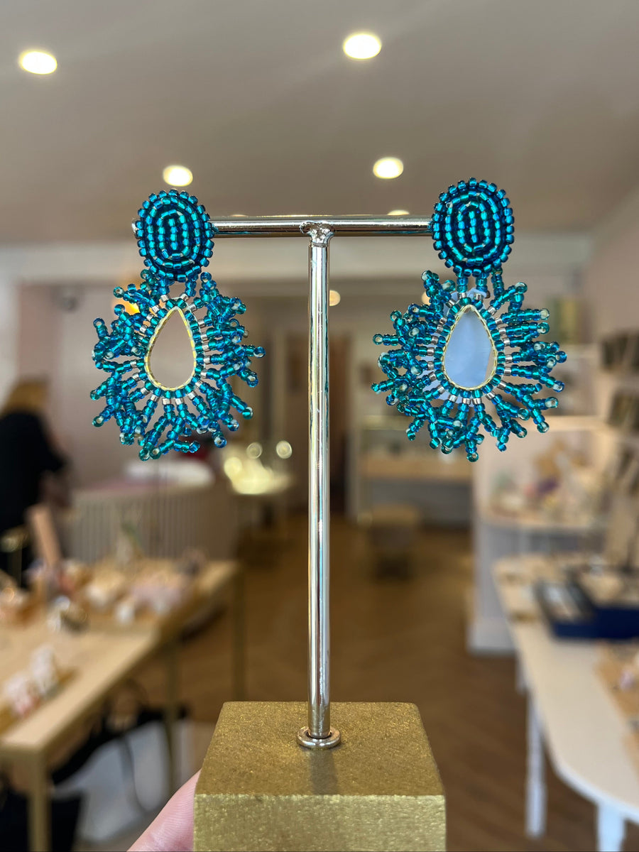 Corales Earrings - Turquoise