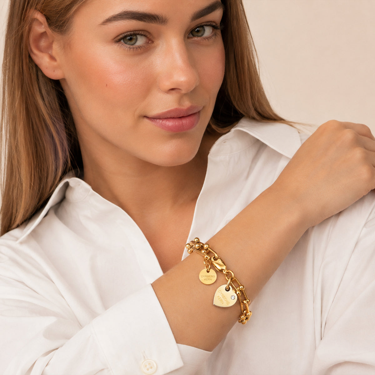 Course Gold Chain Bracelet