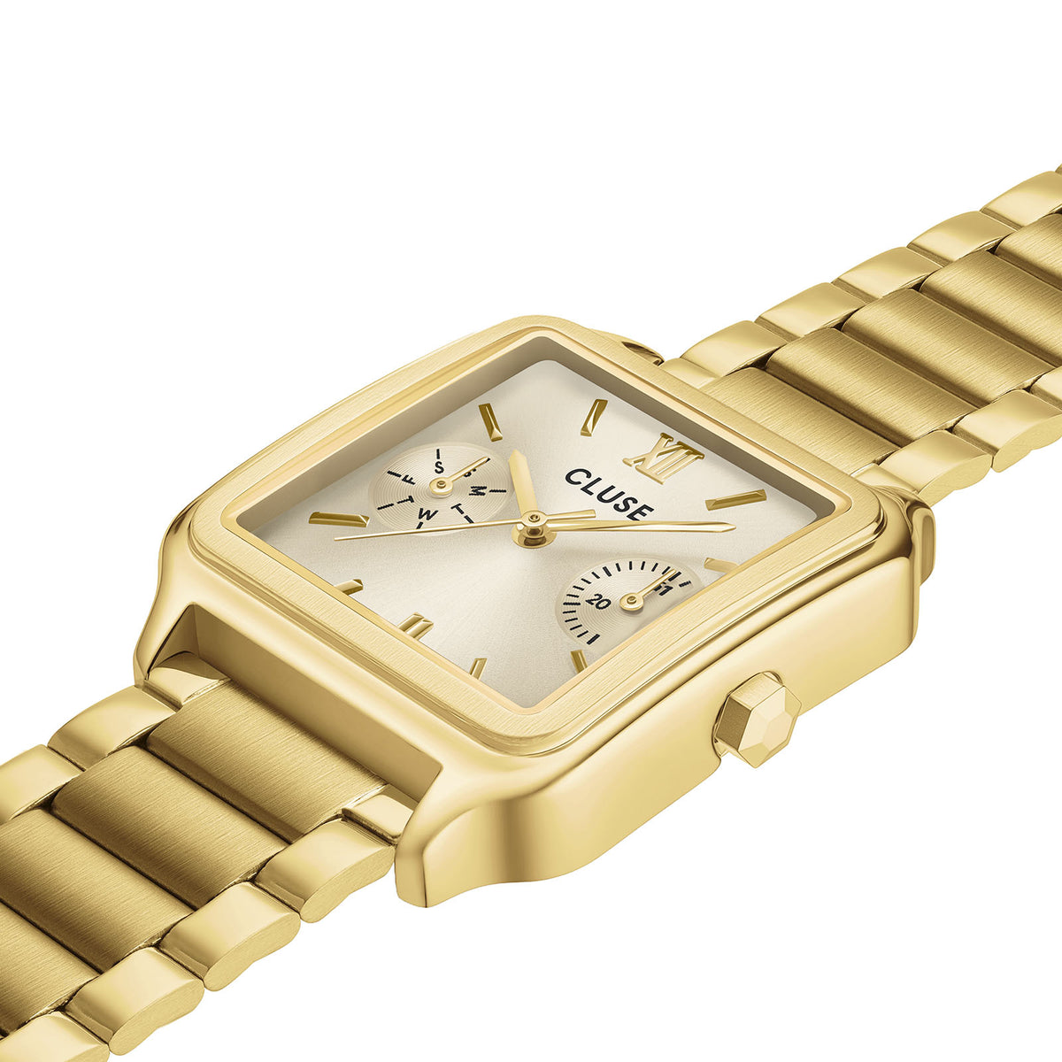 Gracieuse Multifunction Watch Steel, Full Gold Colour