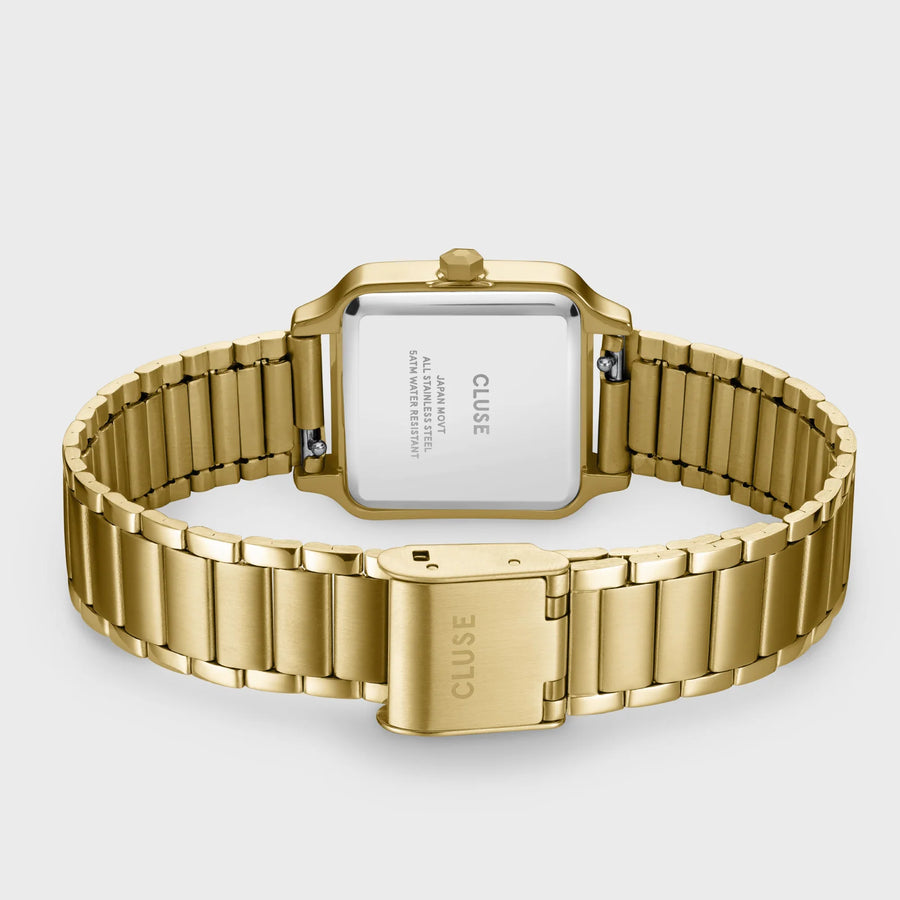 Cluse Gracieuse Petite Watch Steel, Dark Cherry, Gold Colour