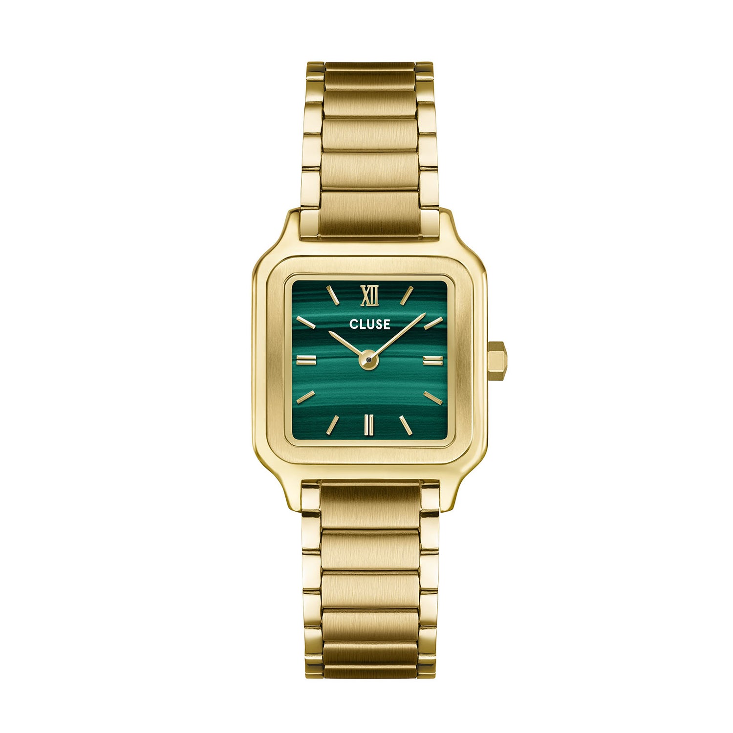 Cluse Gracieuse Petite Watch Steel, Green, Gold Colour