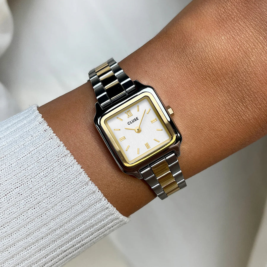 Cluse Gracieuse Mini Watch Steel, Two-tone