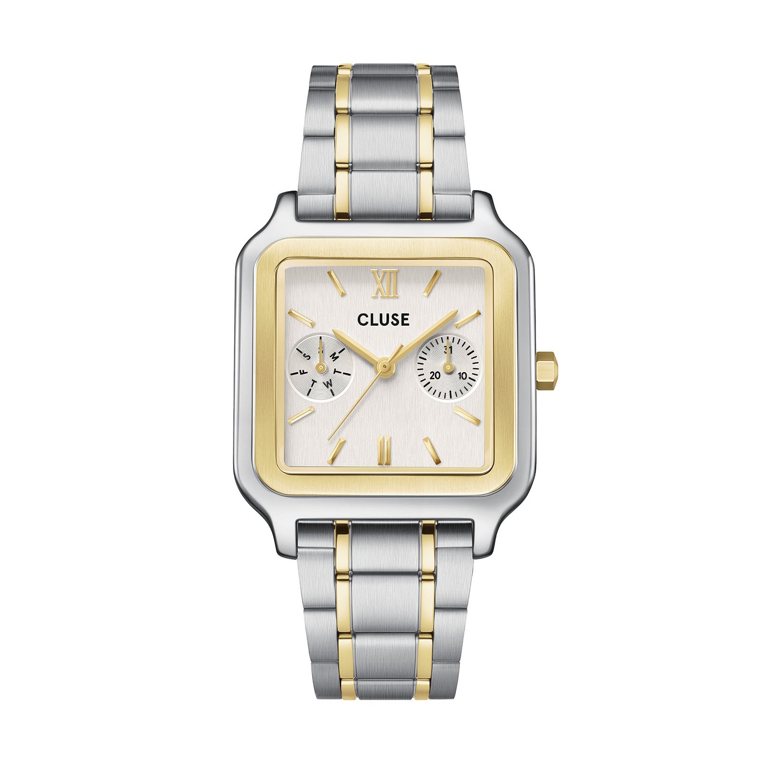 Gracieuse Multifunction Watch Steel, Silver, Two Tone