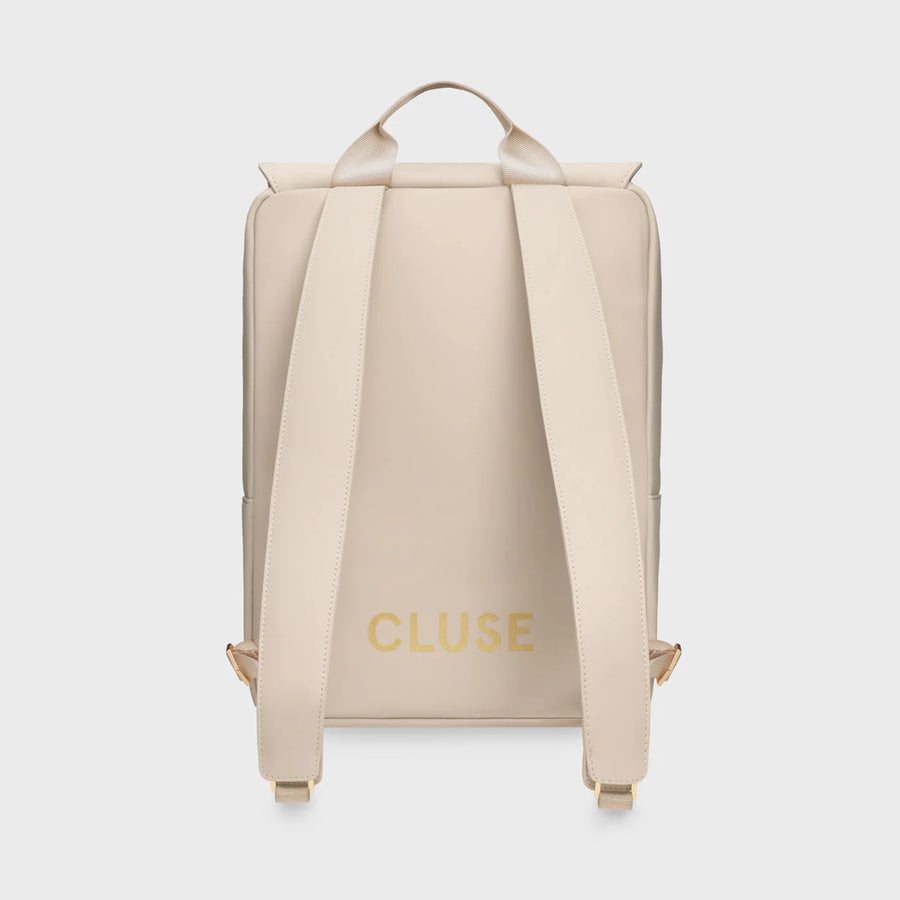 Nuitée Backpack, Beige, Gold Colour CX03605