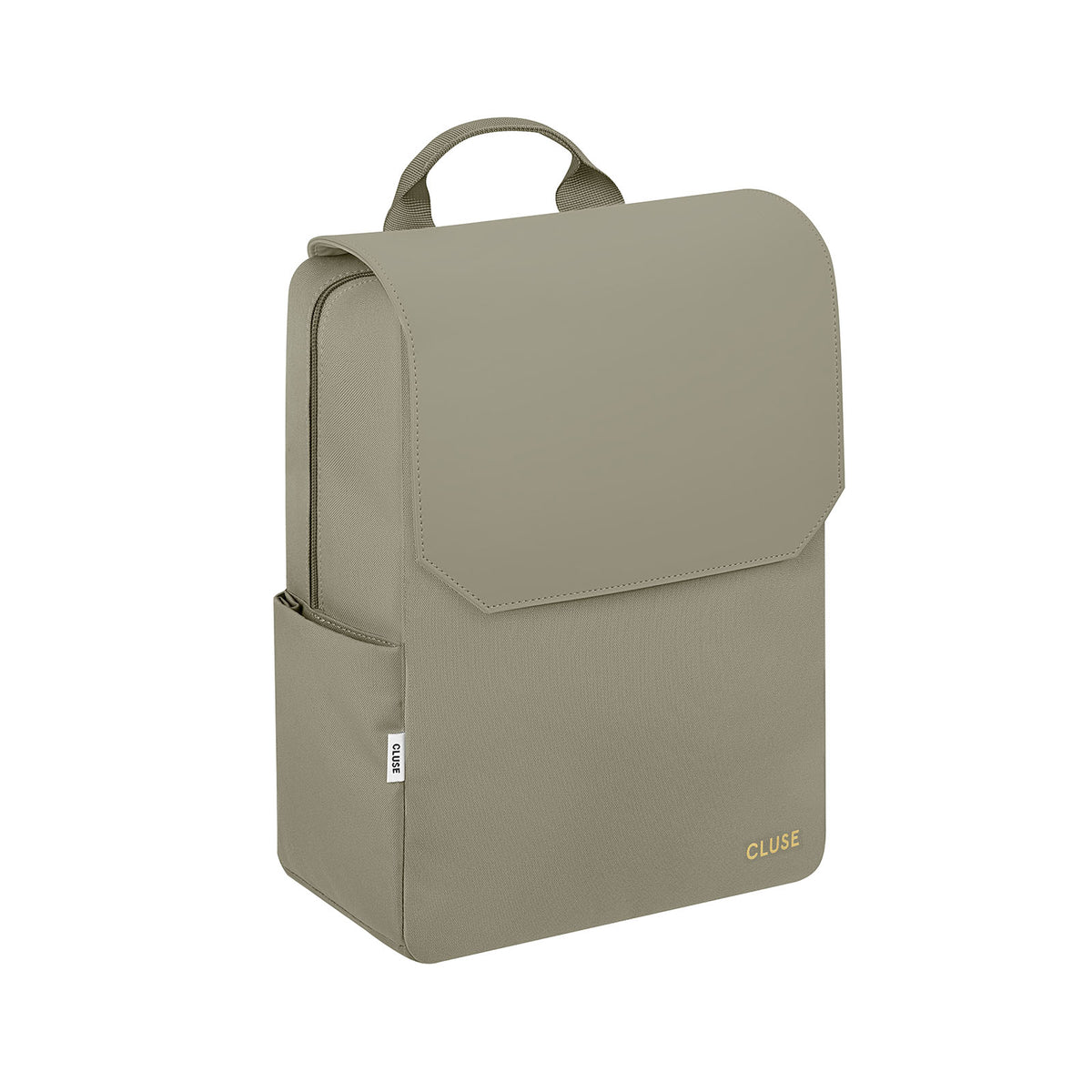 Nuitée Backpack - Light Green Olive, Gold Colour