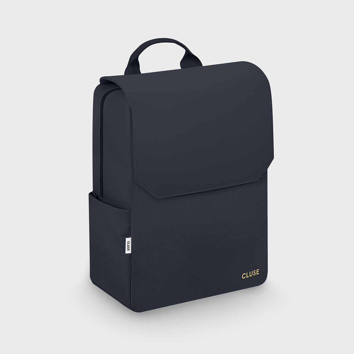 Nuitée Backpack - Navy Blue, Gold Colour