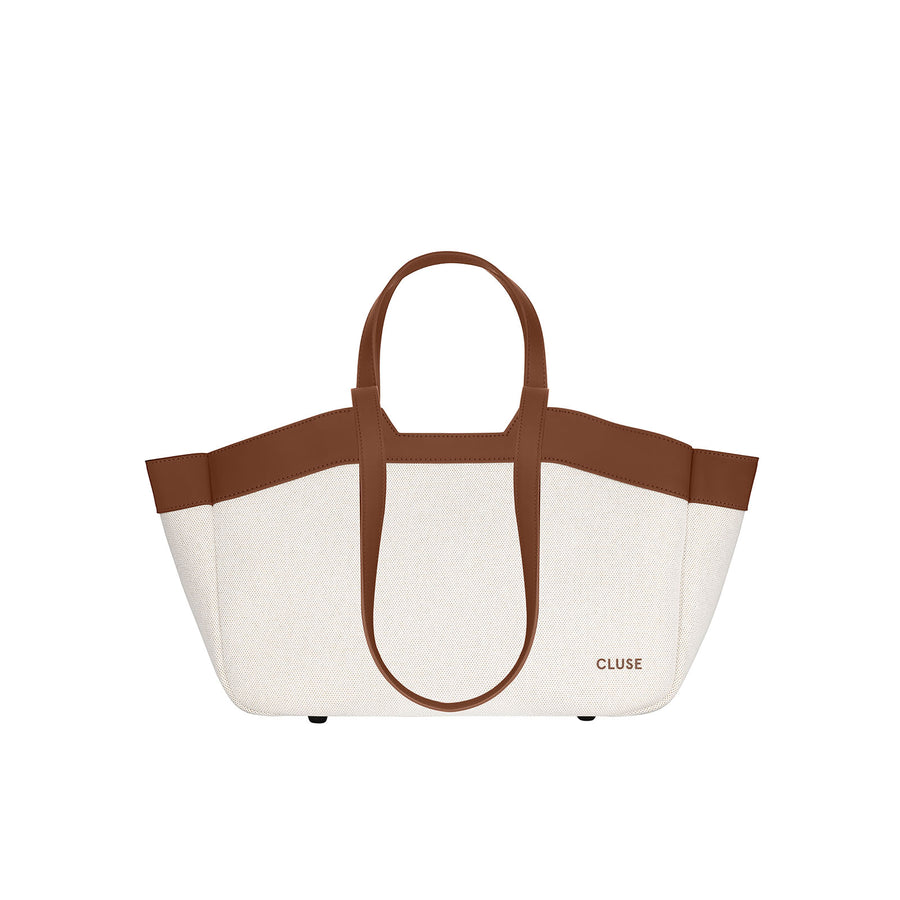 Cluse Tote Bag Petite, Beige, Brown Colour
