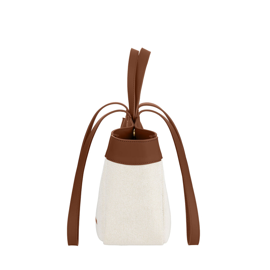 Cluse Tote Bag Petite, Beige, Brown Colour