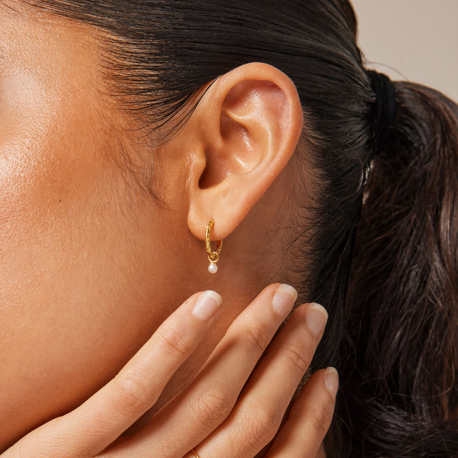 Belle Hoops Pearl