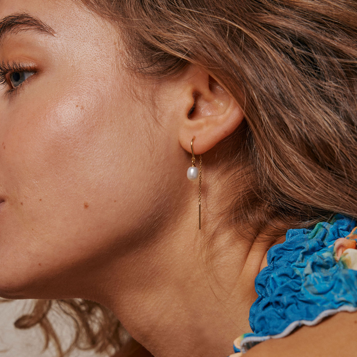 Eleanor Pearl Earrings