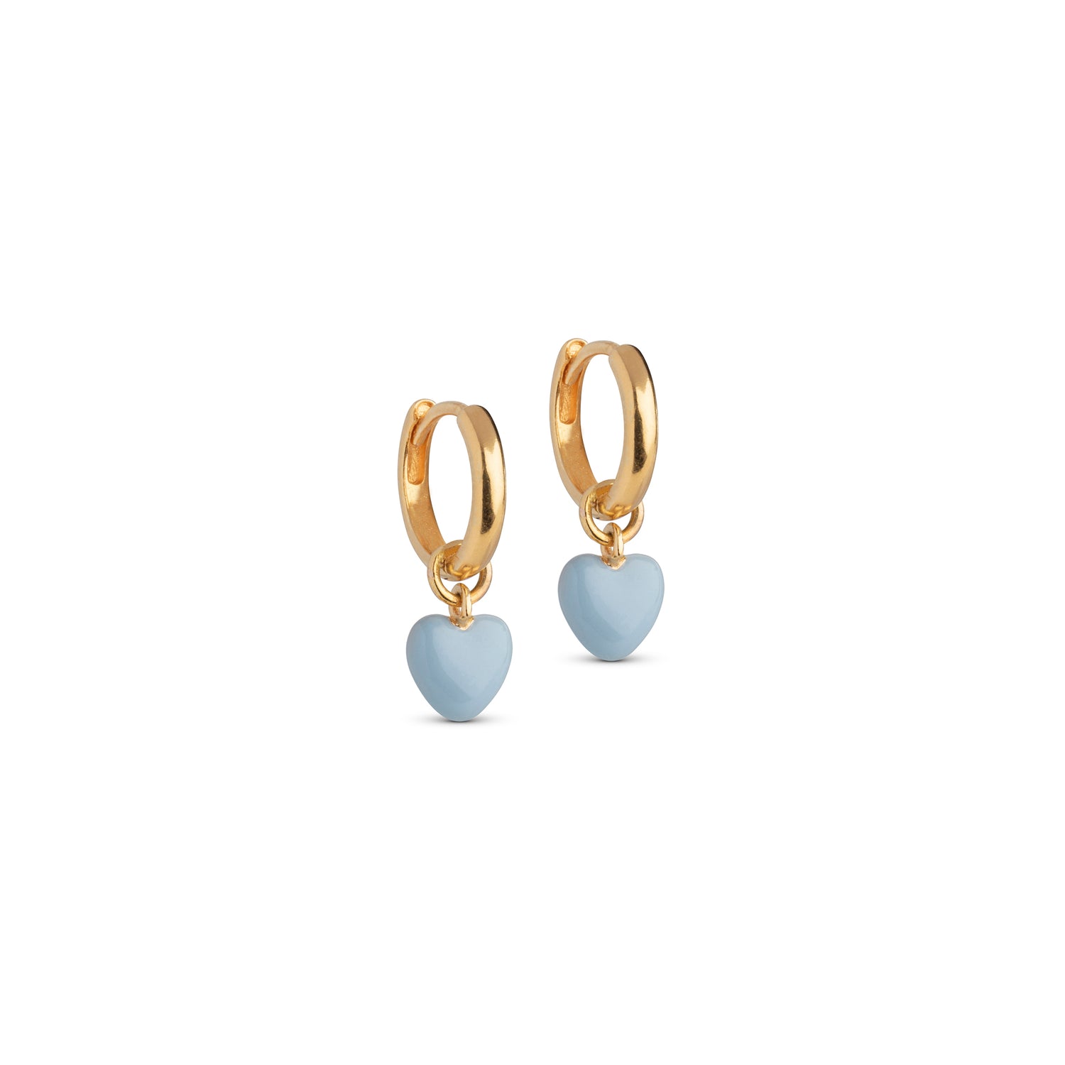 Amore Hoops - Steel Blue