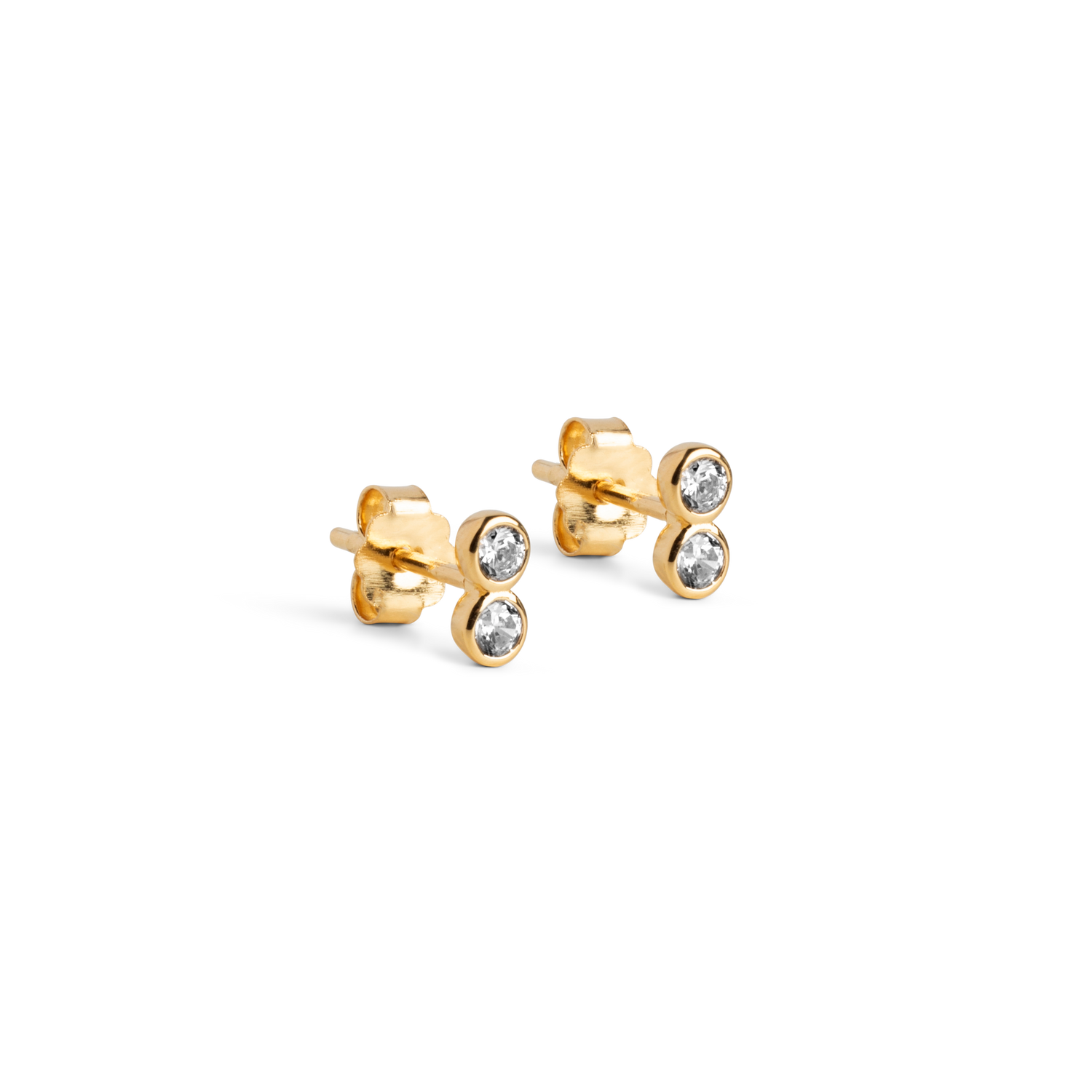 Twin CZ Studs