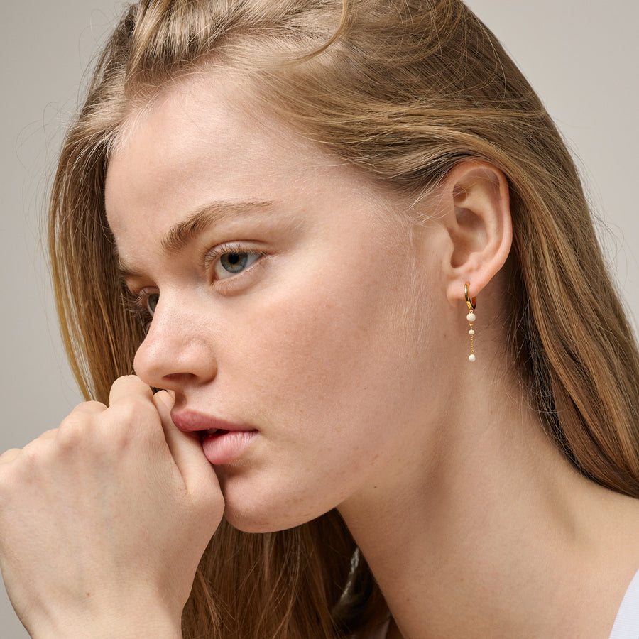 Lola Bold Daisy Hoops