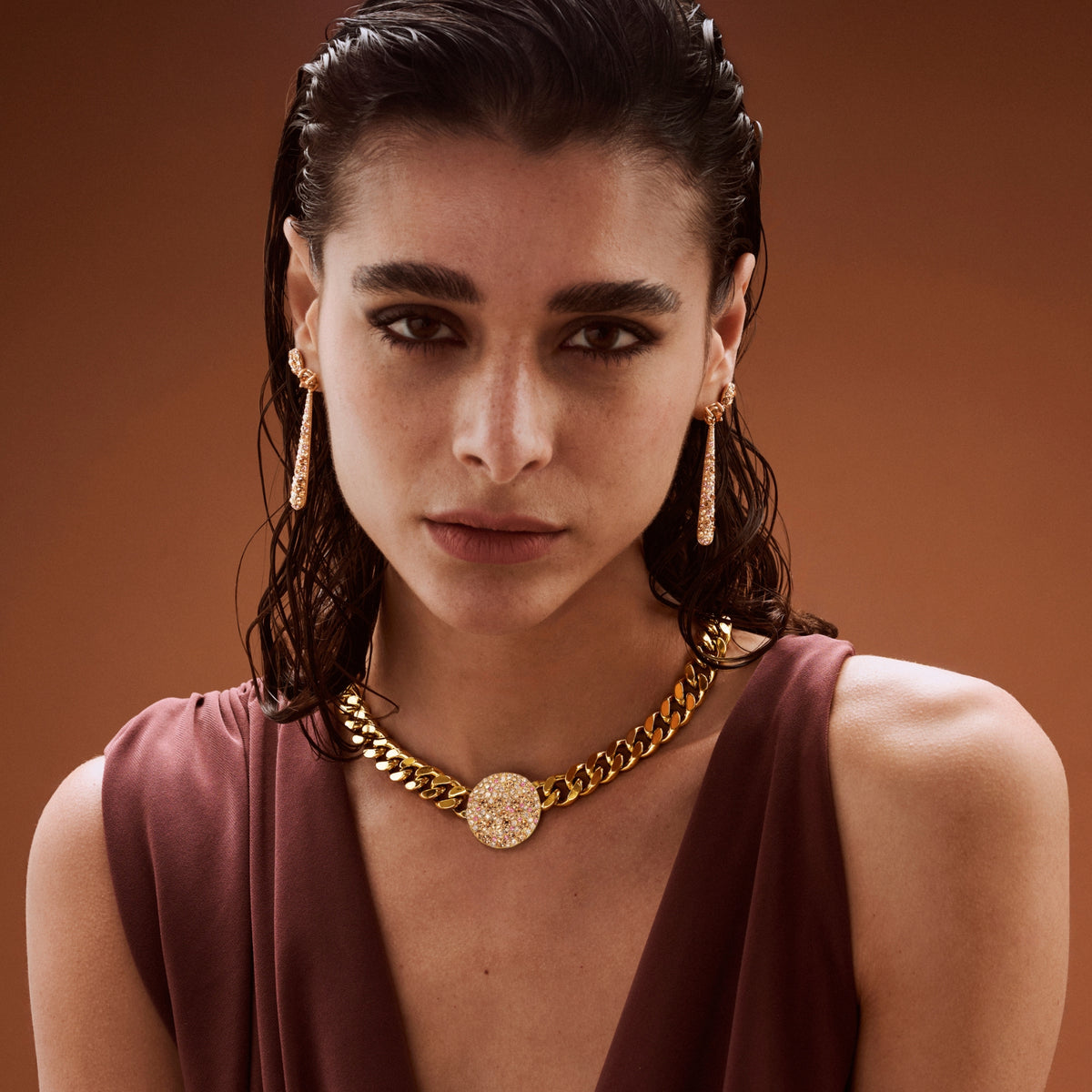 Elysia SG Golden Earrings