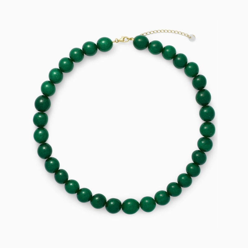 Faro Green Jade Necklace