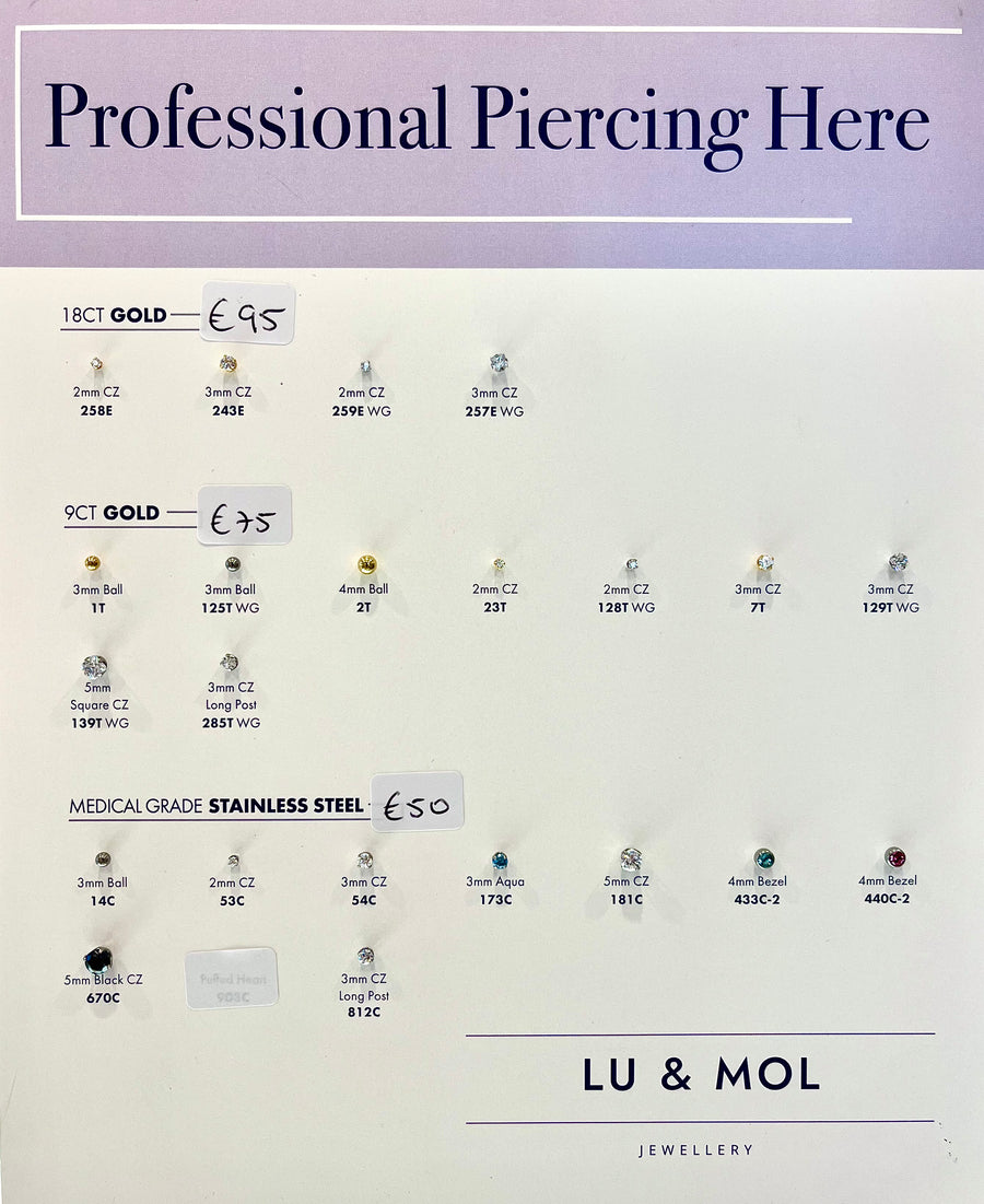 Adult Ear Piercing Appointment  - Cartilage