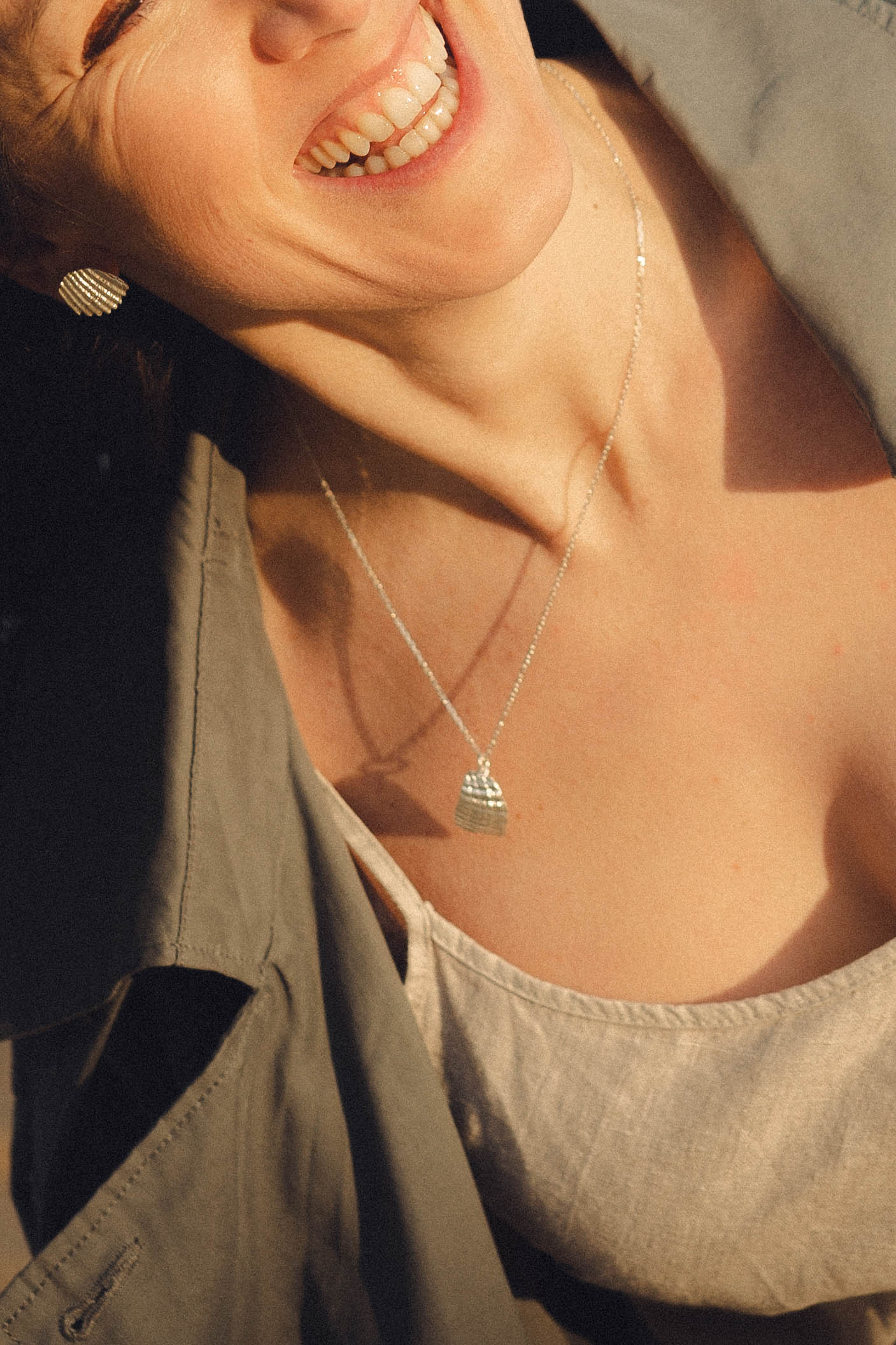 Shell Sterling Silver Necklace