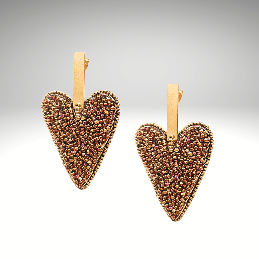 Love Heart Earrings Ale Walsh
