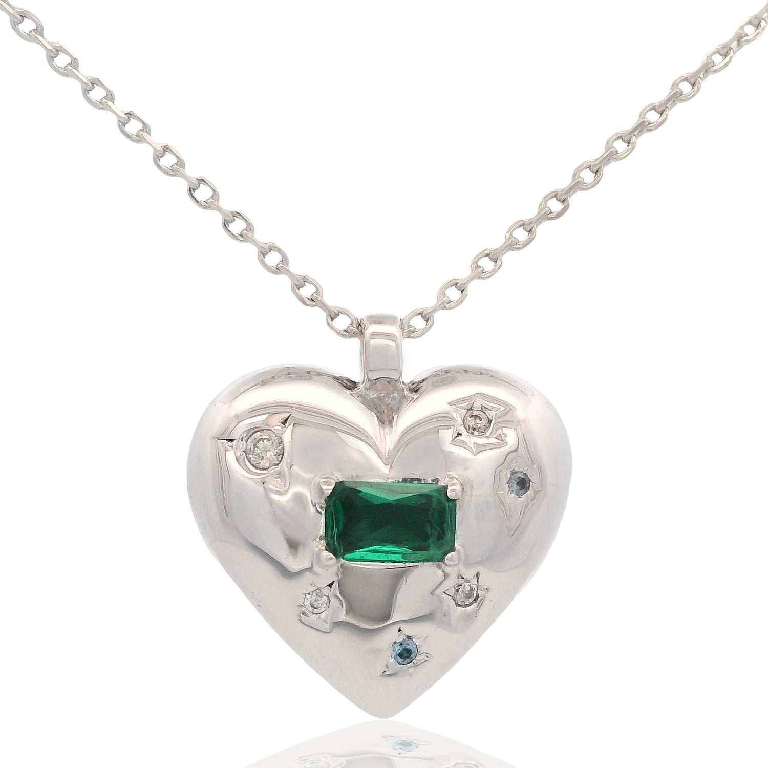 Forever Hearts Club Pop Goes My Heart Pendant Gold