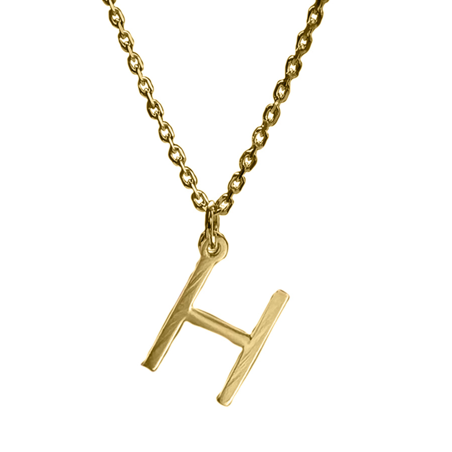 Initial 9ct Gold Necklace