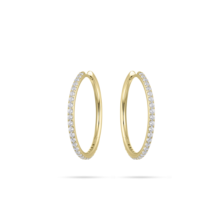 Maria Sparkle Hoop Earrings KCK2
