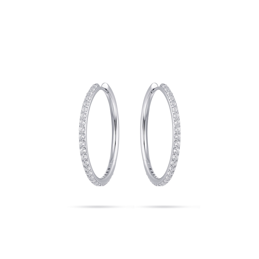 Maria Sparkle Hoop Earrings KCK2