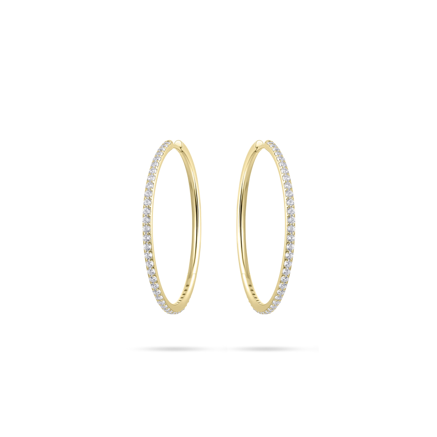 Maria Sparkle Hoop Earrings KCK2